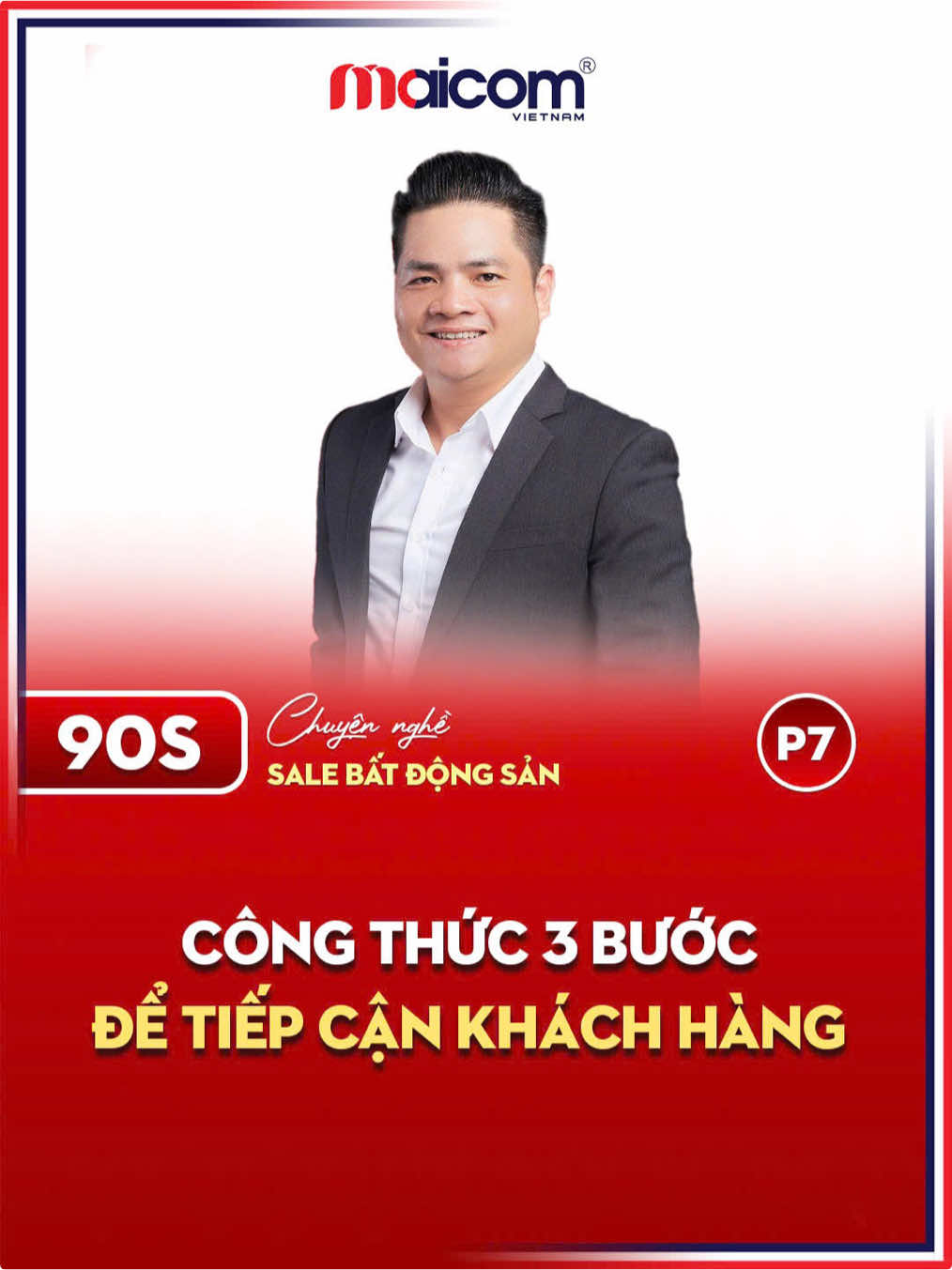 Đây là công thức 3 bước để tiếp cận khách hàng mà sale nào cũng phải nắm #tuyendung #tuyendungbds #career #maicomtuyendung #maicomvietnam 