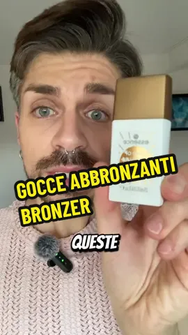 Ora posso illudermi anche io di avere una parvenza di colorito in faccia 💁🏻‍♂️💕 #gocceabbronzanti #essence #bronzer #skincare #lucaskinn 