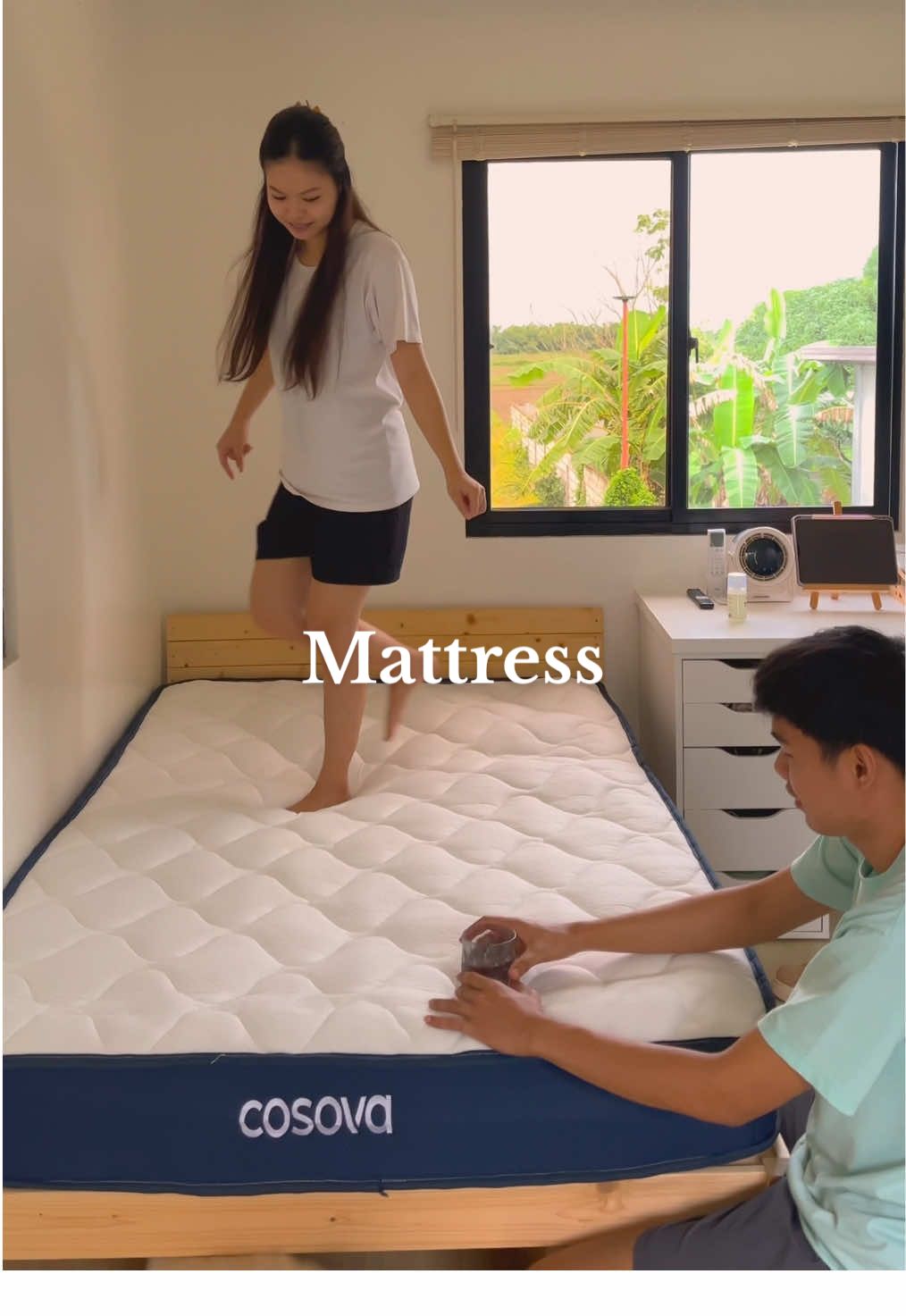 Because good days start with great sleep 🛏️😴 #mattress #cosova #cosovamattress #mattressinabox #foam #marriedcouple #couple #cozyhome #bedroom #roomdecor #roominspo 