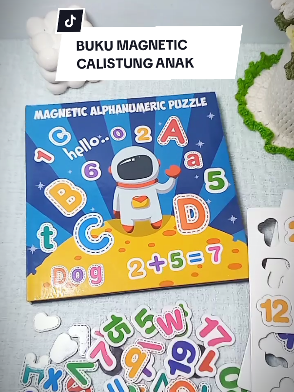 buku magnet yang lengkap dan bisa jd media belajar utk toodler di rumah #bukuanak #bukuaktivitasanak #bukumagnet #bukucalistung #mainanedukasi 