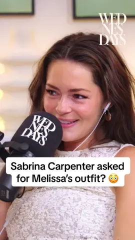 New episode out now!! Sabrina reached out to Melissa?! Search ‘Wednesdays podcast Sabrina’ on Spotify or Apple and YouTube from 5pm BST. #wednesdays #podcasts #coord #sabrinacarpenter #sabrina #melissatattam #sophiehabboo 