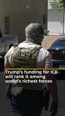 ICE is more well-funded than most of the world’s militaries, thanks to Trump's new budget. This expert says pouring money into detentions and deportations could ‘change the fabric of American society forever’. #news