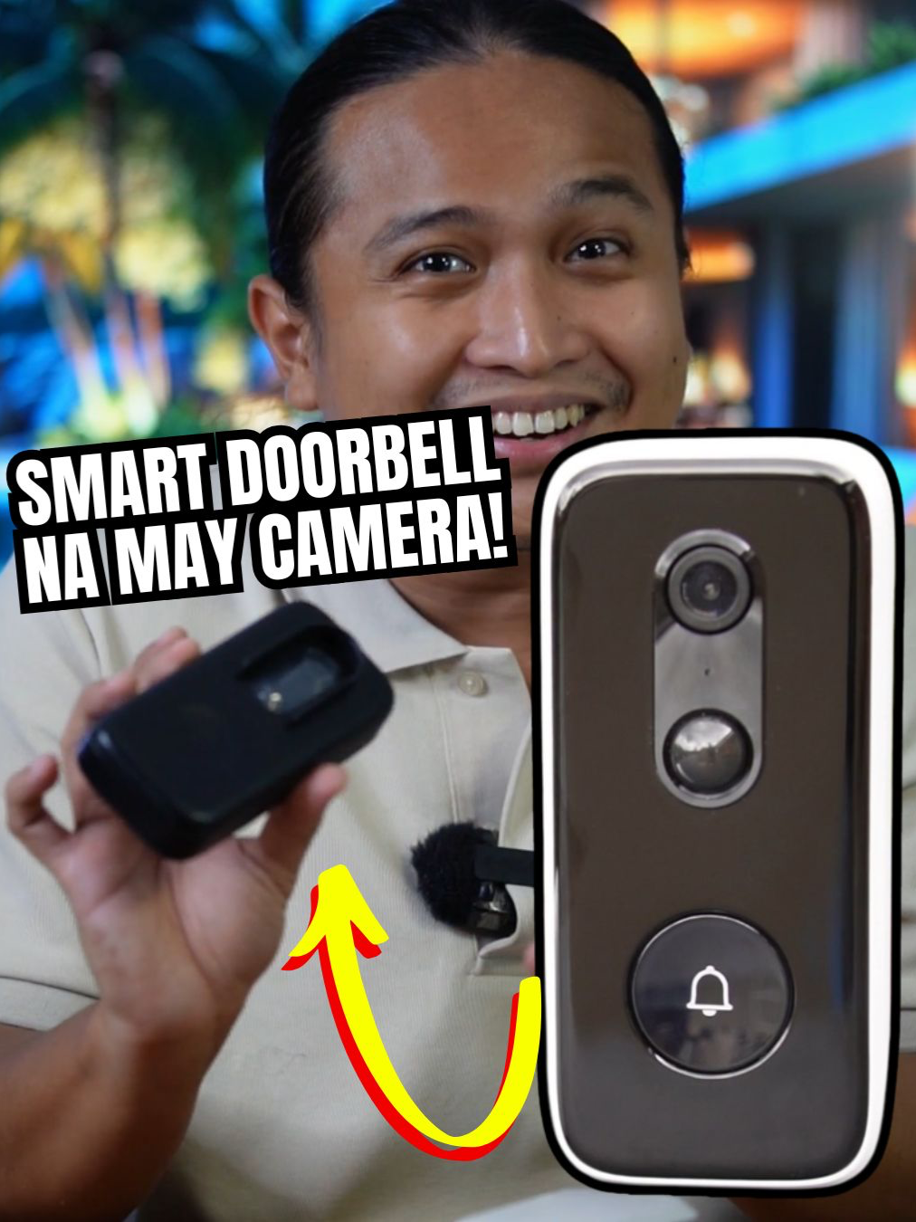 Smart Doorbell na May Camera!