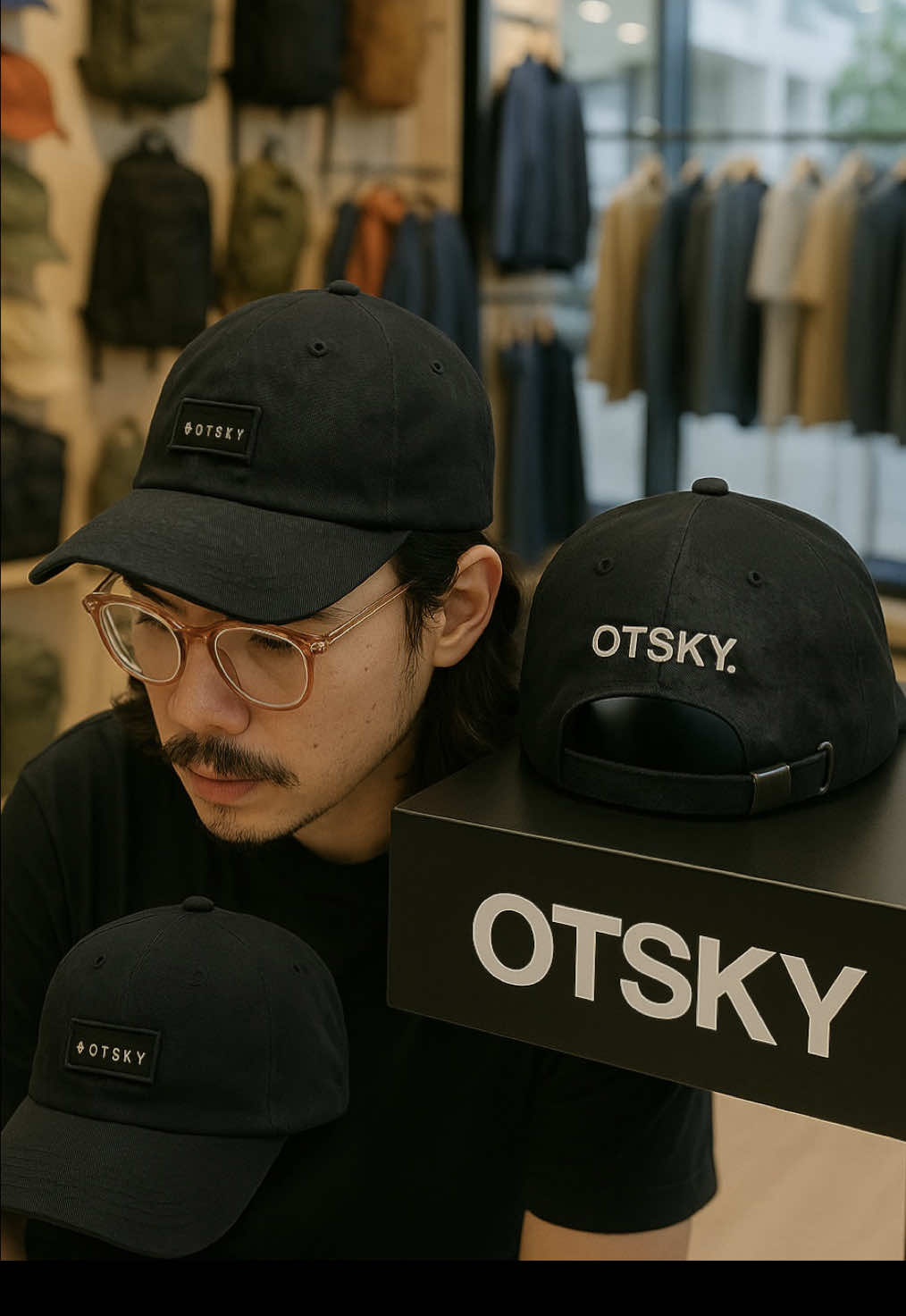 Otsky Topi Pria Polo cap - Topi Lokal - Banyak Pilihan Motif dan warna #hat #topi #cap #polocap #polo #outfits 