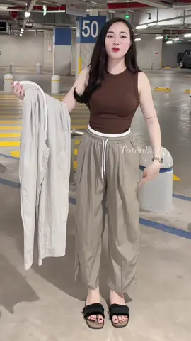 Không mua bị phí #totenlanh #quanbaggy #quanbaggynu 