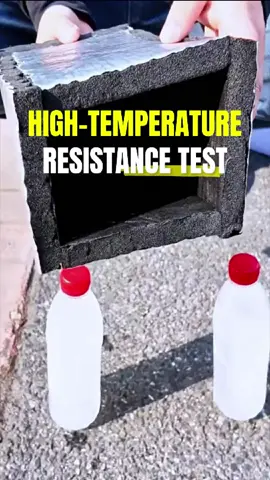 High-temperature resistance test for rubber foam insulation board.#rubberfoam #pipeinsulationtape #pipeinsulation #fireproofinsulationboard #phenolicboard #test 