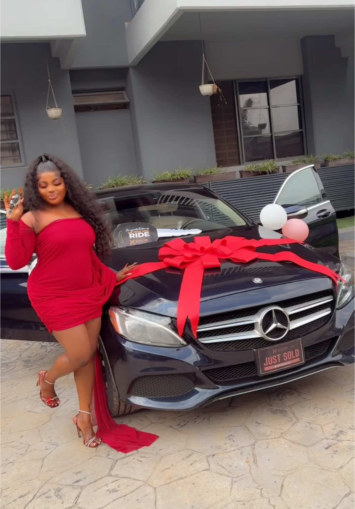 Congratulations on your new ride Princess 🔥🚘 #mercedes #car #comgratulations #viral #kironautos #kironservices #fyp 