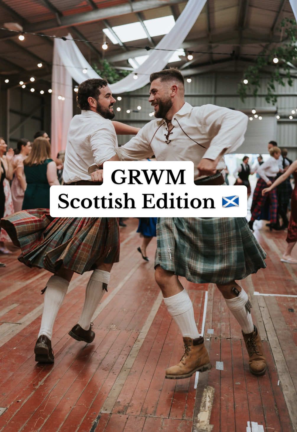 Get Ready With Me: Scottish Edition 🏴󠁧󠁢󠁳󠁣󠁴󠁿 #kilt #tartan #grwm #Scotland #Scottish