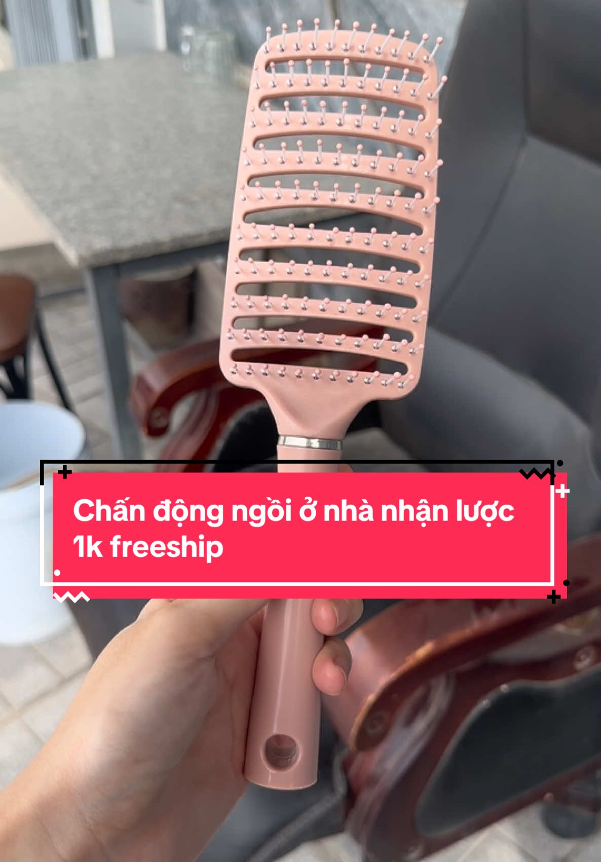 Chỉ cần ngồi nhà đặt là có cây lược 1k tới nhà #luocmassagedau  #fyb  #hottrend  