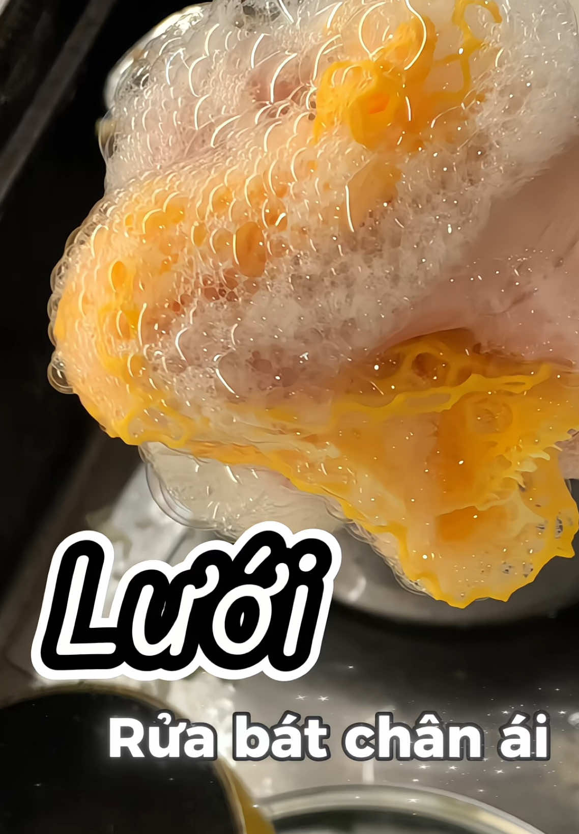 Fomo bao nhiêu loại lại quay về lưới rửa bát chân ái mọi người ạ #luoiruabat #nhasach 