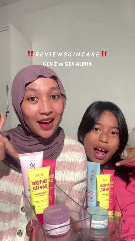 kalian tim skincare gen z atau gen alpha nih ⁉️👀 #skincareviral #rekomendasiskincare #skincareremaja #skincarepelajar #racunskincareameng 
