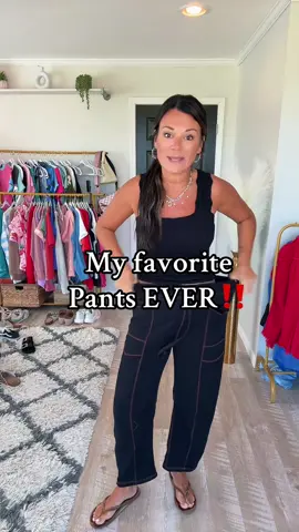 I bought every color in these pants🔥 sale ends soon #tiktokshopcreatorpicks #trendyoutfit #barrelpants #trendypants #pants #sweatpants #casualoutfit