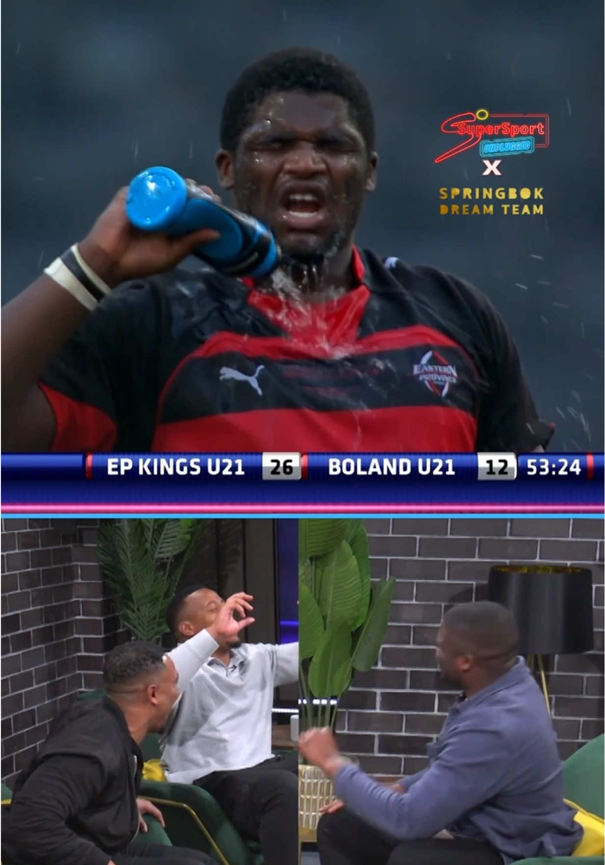 Kooks really said if we’re going to talk about locks, I’ll show you how it’s done 😂 With the #BokDreamTeam all about the 4 jersey this week, this was his week to steal the show 👏 Watch episode 4 on YouTube 📺 #ssrugby #tiktoksa #rugby #rugbytok 