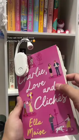 You can now read when lights off.😍 #book #BookTok #reading #booklight #books #booktoker 