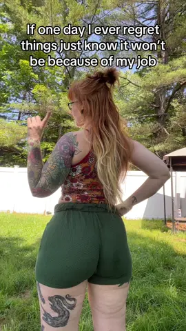 No I don’t have guilt and shame FOR MY JOB! 