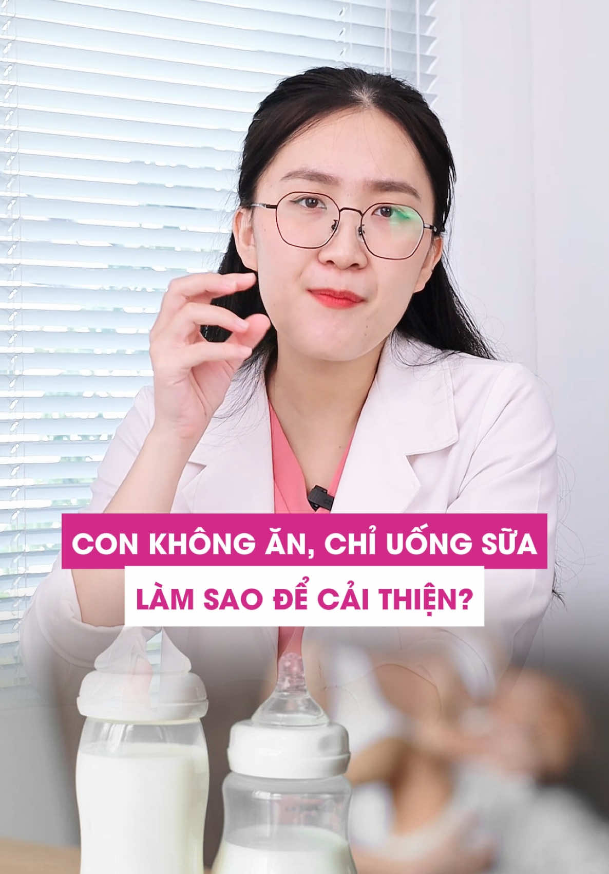 Con 20 tháng rồi, nhưng không chịu ăn gì cả, chỉ uống sữa thôi, làm sao để cải thiện? #dsnhidong #biengan #luoian #thieumau #thieusat #ydgr 