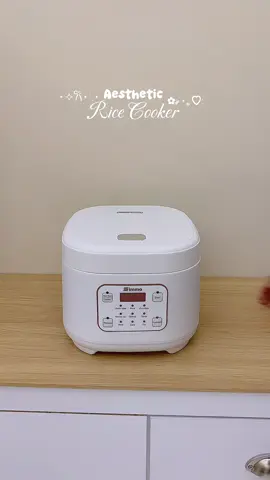Finally ! Dah jumpa aesthetic rice cooker ✨🤍 #ricecooker #ricecookermurah #ricecookeraesthetic #simmo #simmoricecooker 