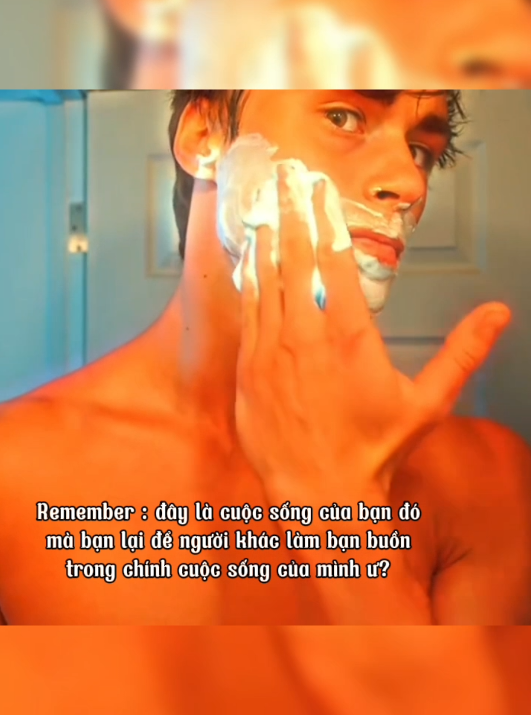 Nhớ này cứ sống 1 cuộc đời thật ý nghĩa và đáng nhớ đi việc gì phải vì người khác mà buồn lãng phí thời gian của bản thân mình chứ #motivation #độnglực #positivity #tíchcực #xuhuong 