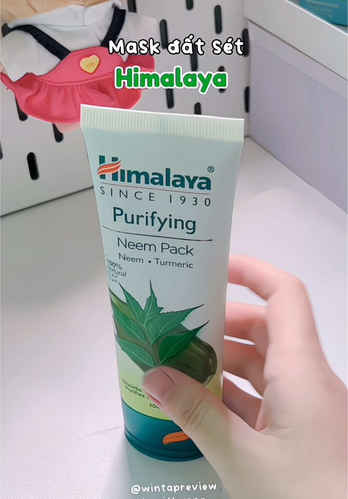 Mask lá neem của nhà Himalaya 🍃🌿🍃🍃 #himalaya #myphamando #skincaredadaumun #skincare #fyp 