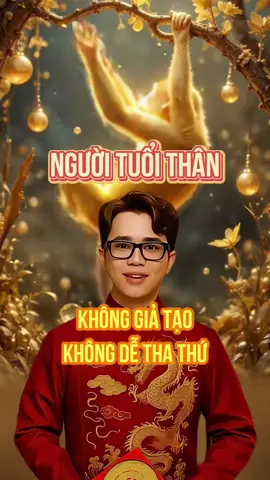 Người tuổi Thân không giả tạo nhưng cũng không dễ tha thứ... #tuvi12congiap #tuvi #nangluongso #simphongthuy  