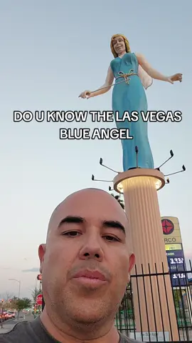 #lasvegas #downtown #fremontstreetexperience #angel #bluefairy #DidYouKnow 