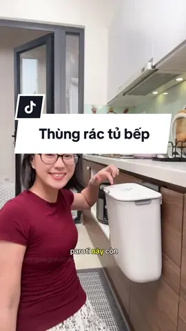 Thùng rác treo tủ bếp tiện lợi #thungractreotubep #thungractreotuong #parroti #review #hienngangreview✅ #xuhuong #viral 