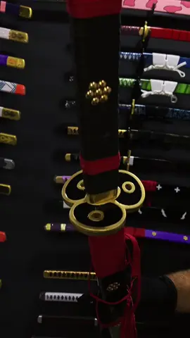 ONE PIECE - KATANA OF RORONOA ZORO - ENMA - BLACK WOODEN 🔥🔥🗡  #enma #zoro #zorororonoa #onepiece #onepieceedit #samuri #katana #katanaswords #anime #زورو #ونبيس #انما 