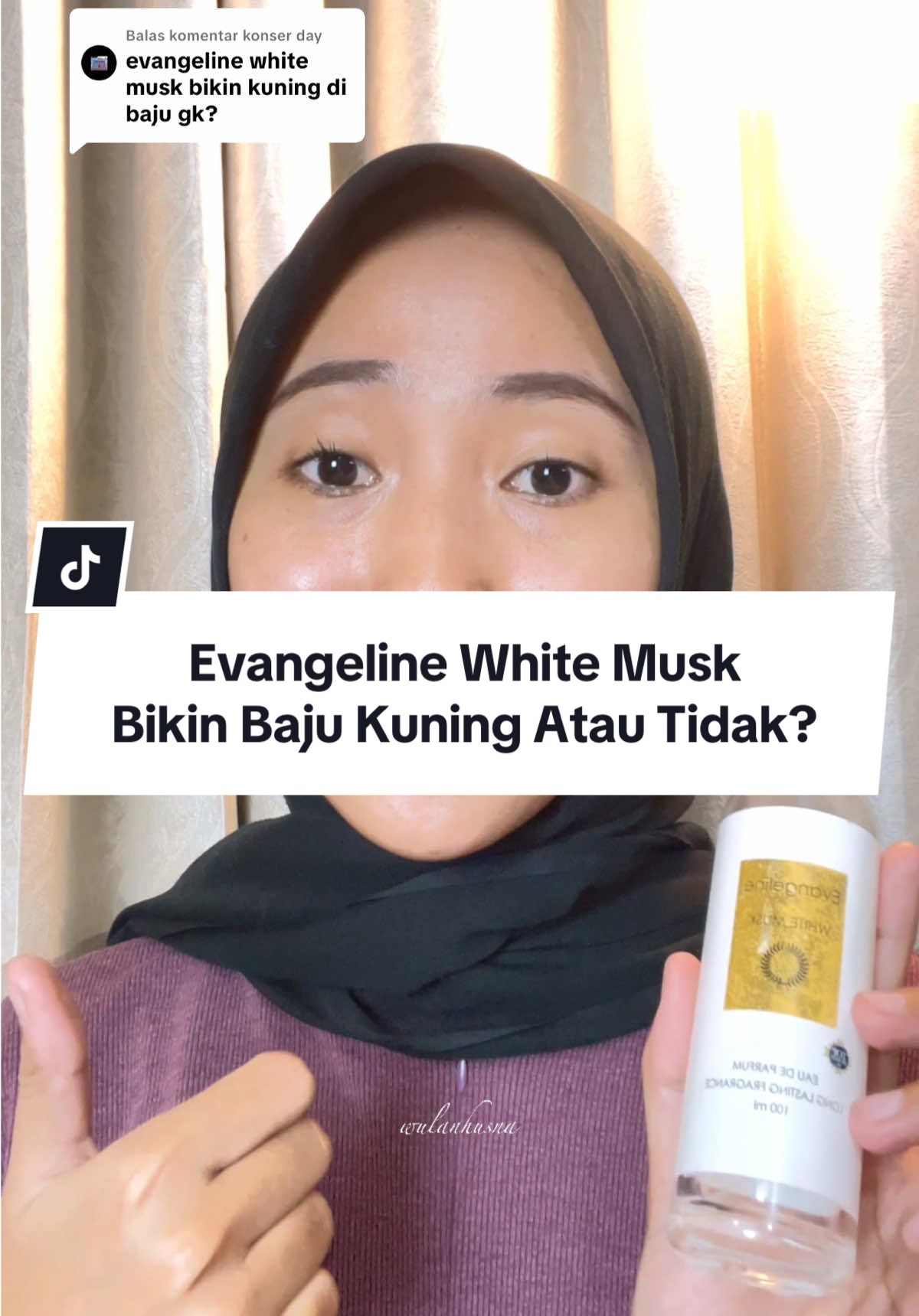 Membalas @konser day Evangeline White Musk Bikin Baju Kuning Atau Tidak? #parfum #parfumindomaret #parfumtahanlama 