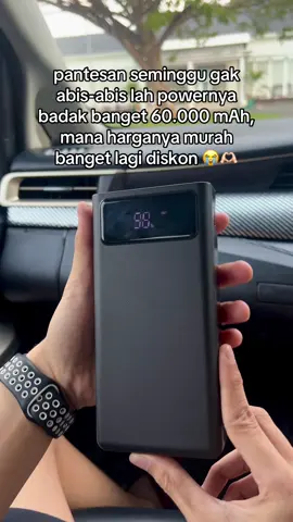 Pernah panik karena HP mati di saat penting? Dengan Powerbank 60.000mAh, kamu bisa: 🔋 Cas HP seminggu tanpa colok listrik 🚫 Nggak perlu rebutan colokan 🌍 Siap dibawa traveling, kerja lapangan, atau darurat bencana Ini bukan powerbank biasa. Ini solusi hidup modern! Siap kirim hari ini! #Powerbank60000mAh #PowerbankTahanSeminggu   #GadgetWajib #PowerbankMonster   #CasSekaliTahanLama #TravelEssential   #PowerbankSuper #PowerbankKapasitasBesar   #OutdoorGear #TechIndonesia #GadgetMurah  