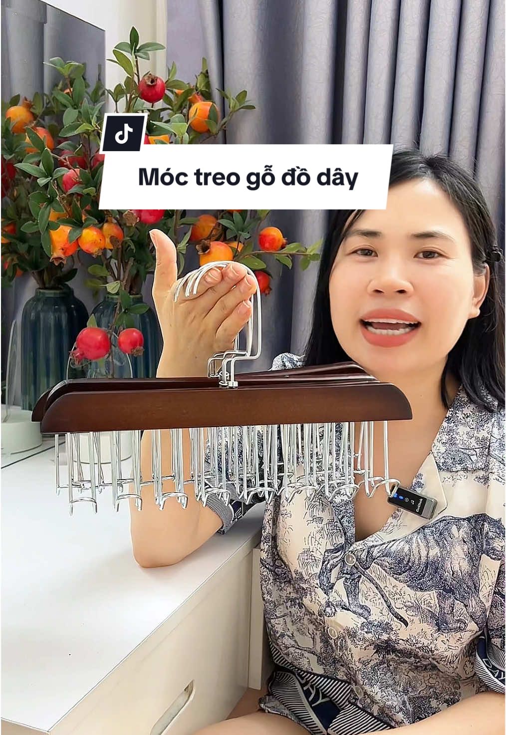 Móc gỗ treo đồ lót áo dây tiện ghê. #moctreo #moctreoquanao #moctreodolot