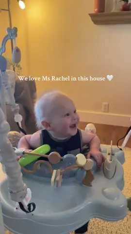 We love Ms Rachel 🤍 #babylearning #msrachel #msrachelbaby #msrachelreaction #momlife #motherhood #fyp #foryoupage 