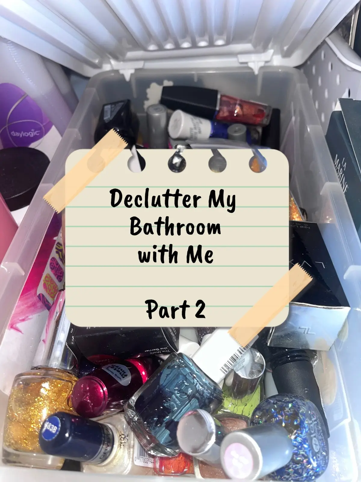 #declutter #bathroom #organize #housecleaning 