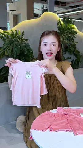 Bộ cộc thun lạnh tay bèo cánh tiên