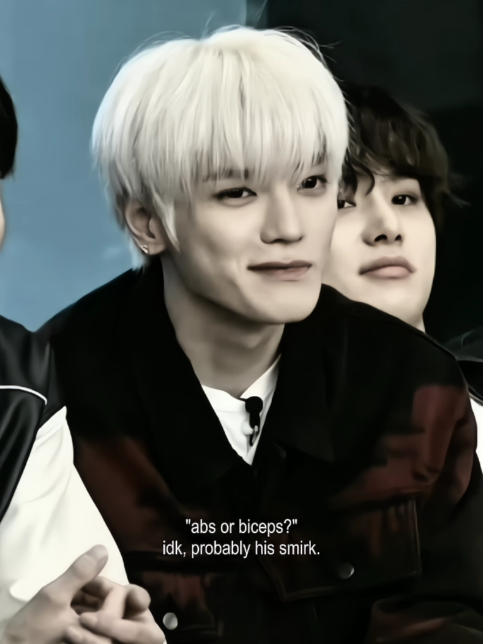 THAT DAMN SMIRK 😫 #taeyong 