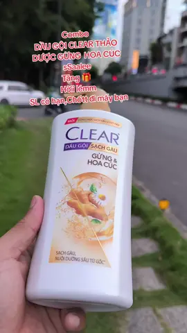 Combo CLEAR Thảo Dược Gừng Hoa Cúc Hỗ Trợ Chăm Sóc Tóc Giảm Gãy Rụng - Phù Hợp Cho Mọi Loại Da Đầu☘️ ____________________ #clear #cleargunghoacuc #daugoithaoduoc #daugoithiennhien #hoptaccungUnilever 