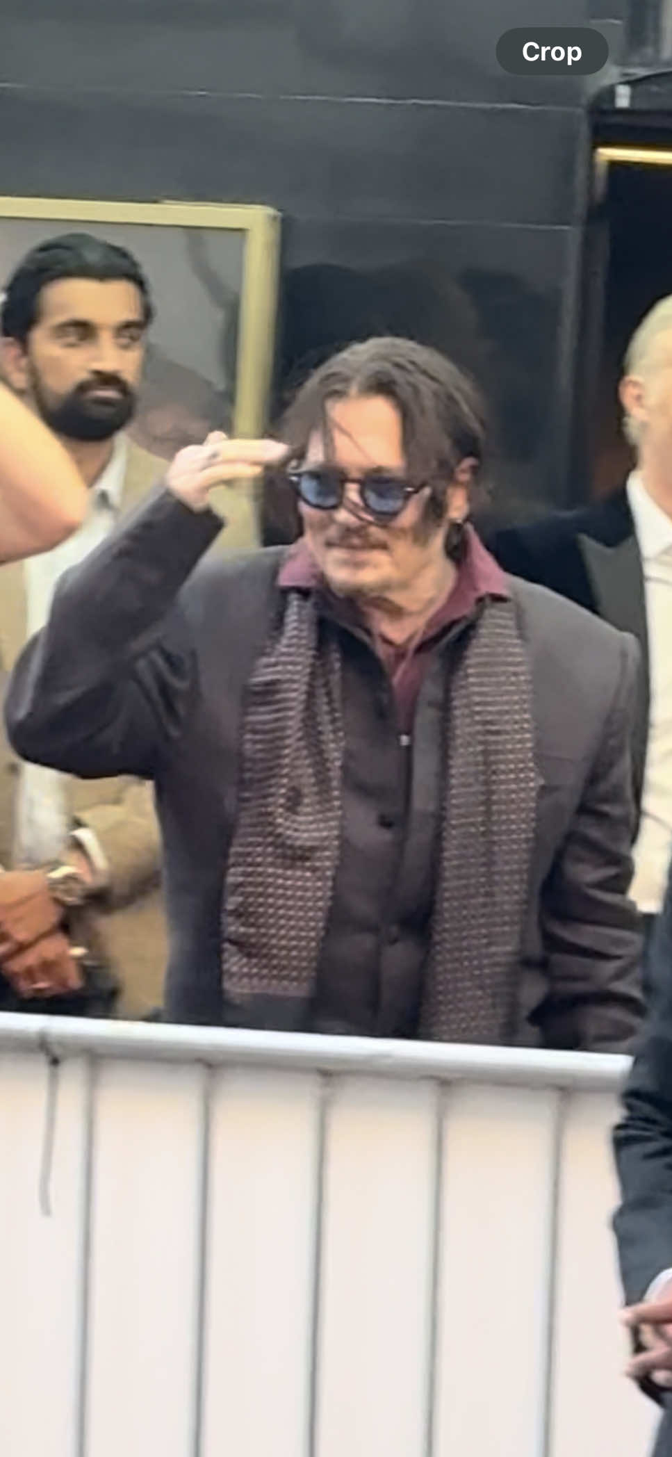 The premiere of Modigliani: Three Days on the Wing of Madness on Tuesday, 8th July, was the complete opposite of the calm and peaceful screening the day before. I'm sure half of London could hear that Johnny was there — the crowd couldn't have been any louder😁 #johnnydepp #johnnydepptiktok #modigliani #modi #ukpremiere #potc #captainjacksparrow @Johnny Depp 