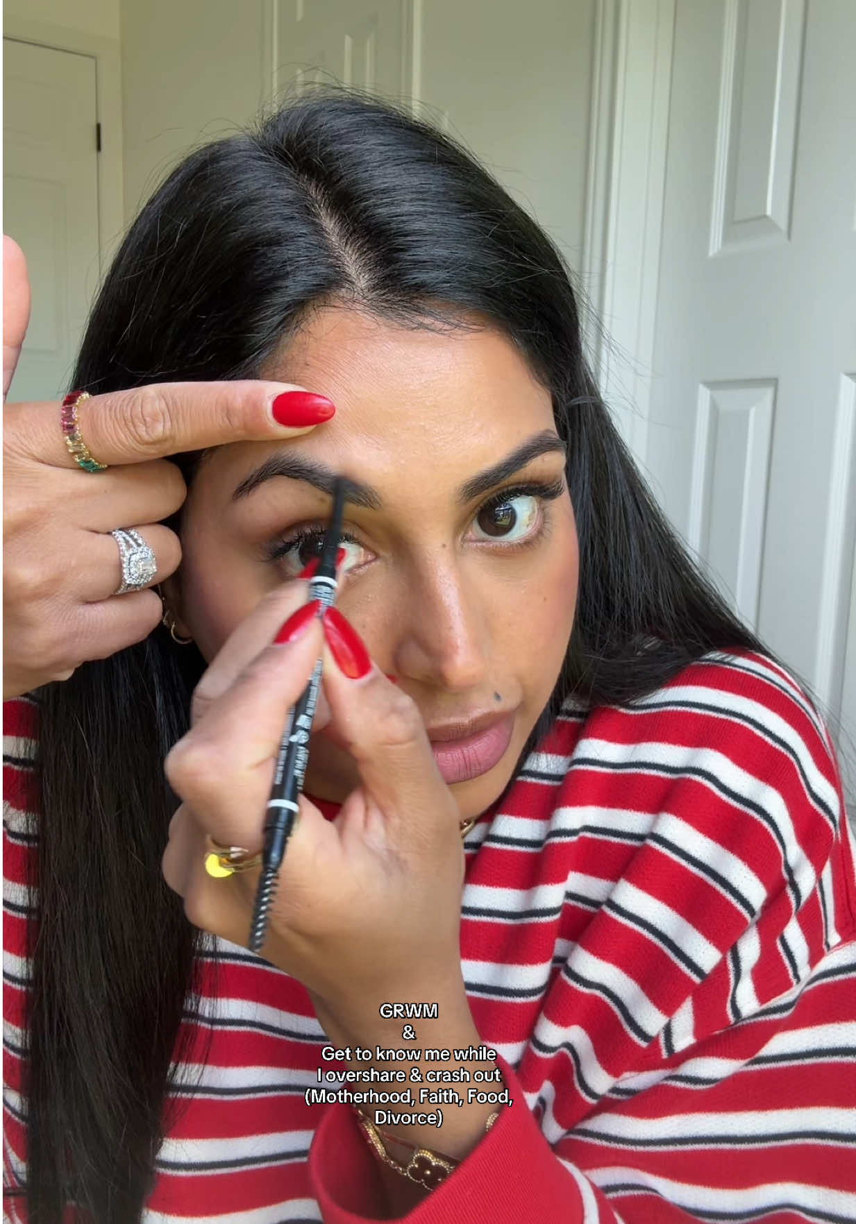 Get Ready with Me while I tell you things you probably didn’t need to know #GRWM #oversharing #motherhood 