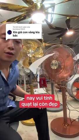 Trả lời @bombear1824 quạt đẹp gió to ko ồn 