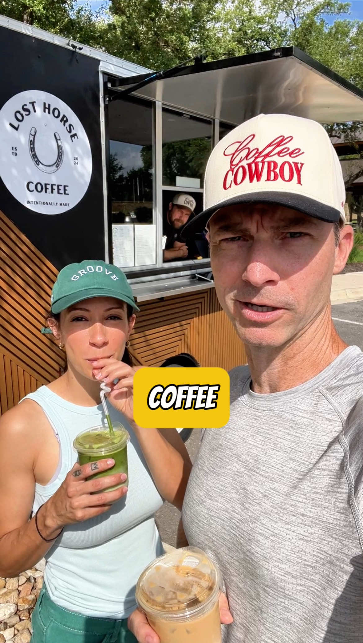 A good woman is like a cup of coffee ☕️ #losthorsecoffee #coffee #theharrisons #meettheharrisons 