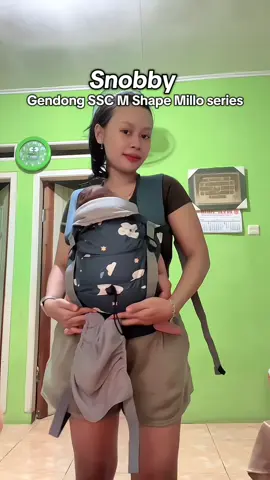 Dengan harga 100rb bisa pake gendongan M Shape yang super nyaman dan kualitas premium dari @Snobby Baby  😍🫰🏻 Buruan cek out skrg jg moms .. #gendonganbayi #gendongan #sc #MomsofTikTok 