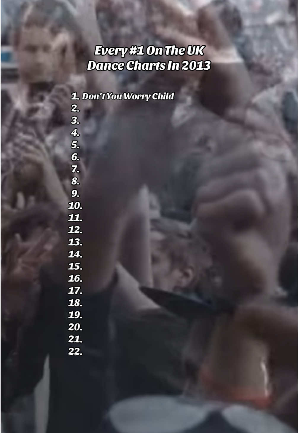 Every #1 On The UK Dance Charts In 2013 #UKDanceCharts #DanceHits2013 #ThrowbackAnthems #2013Music #EDMClassics #DanceChartHistory #ClubAnthems #UKMusicScene #FYP #MusicThrowback