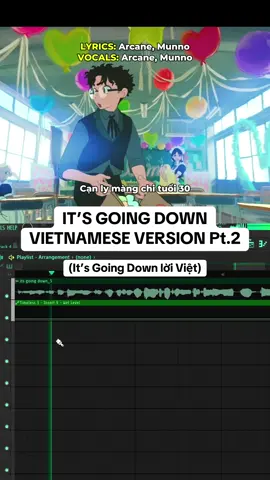 Replying to @tungzxeng #ITSGOINGDOWN It’s Going Down Lời Việt cover bởi Arcane và @munno | CẢM ƠN MN ĐÃ ỦNG HỘ VERSE ĐẦU KIA Ạ 😭😭😭 đọc cmt của mn mình vui lắm huhu, mn lên các nền tảng stream ủng hộ bản gốc cho The Vanished People và WaMi nữa nha #thevanishedpeople #wami #jpop #cover #sing #flstudio 