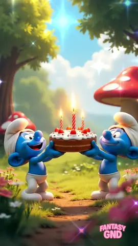 ¡Los Pitufos están de fiesta! 🎂💙 Con música, pastel y mucha alegría, te desean un Feliz Cumpleaños super pitufante. ¡Que tu día esté lleno de magia azul y diversión! #FelizCumpleaños #Pitufos #CumplePitufante #CelebraciónAnimada #Pitufifiesta