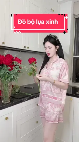 Đồ bộ lụa #champhan #review #champhanreview #thoitrangnu #pijama #dobo 