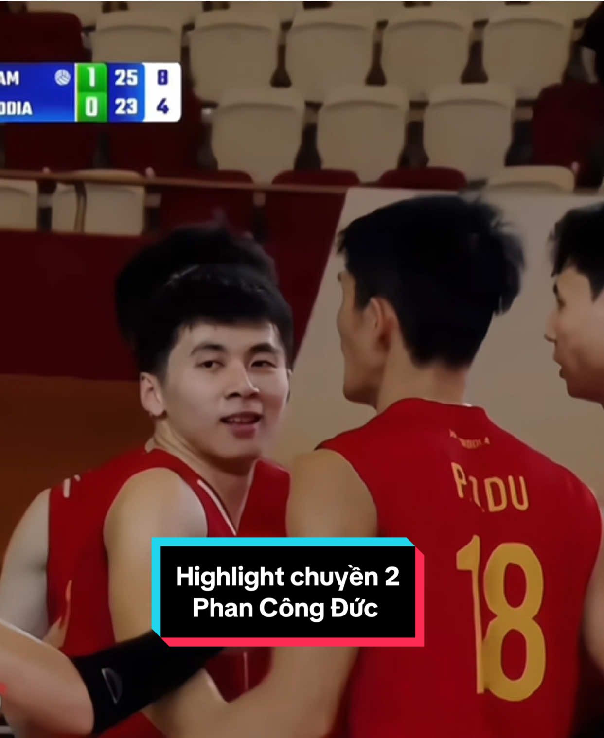 Chuyền 2 Phan Công Đức 2k3, 1m85. Được trao cơ hội đánh chính và xem ổng chuyền ảo chưa #voleyball247 #bongchuyenoday 