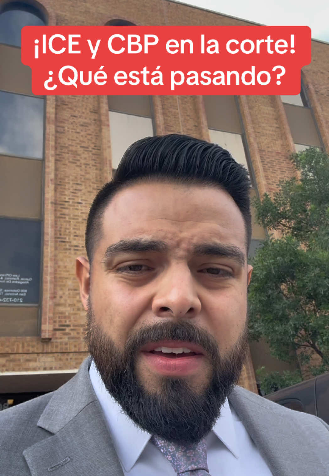 Hoy en la corte de inmigración: presencia de ICE y CBP 👀 Algunos fiscales quieren desestimar casos… ¡pero eso no es buena noticia! Esto podría significar más detenciones. ⚠️ #immigrationattorney #abogadodeinmigracion