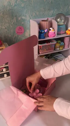 Packaging pink box🩷.                         #asmr #fy #fyppppppppppppppppppppppp #foryoupage #trending 