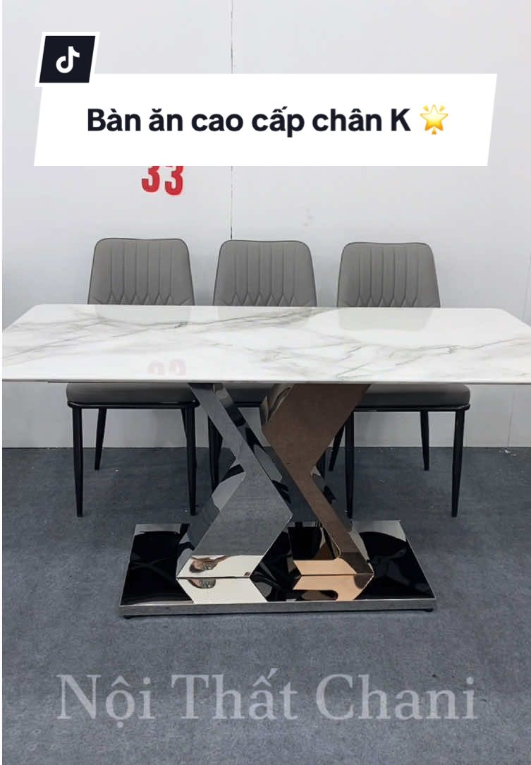 Điểm nổi bật cho không gian bếp - nơi quây quần chuyện trò - nâng tầm những bữa cơm - cùng tham khảo mẫu bàn ăn cao cấp này nha mn 😍 #xuhuongtiktok #fyp #banan #banannhapkhau #banancaocap #noithatdep 