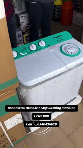 Hisense 7.5kg washing machine price 800 call 📞0540436618 #hisense #ghanatiktok🇬🇭 #fyyyyyyyyyyyyyyyy #fypシ #yeji #wa