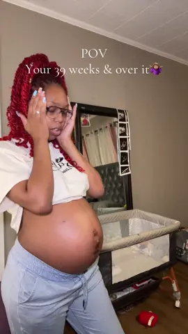 39 weeks pregnant is no joke when everything LITERALLY hurts. ‘Baby Loading’ custom made tshirt by @DinasAMazingCreations   #mamavlog #PregnancyJourney #9monthspregnant #ThirdTrimester #laborprep #39weekspregnant #baby2025 #pregnantlife #thirdtrimesterbelike #pregnanttiktok #istodaytheday #relatable 